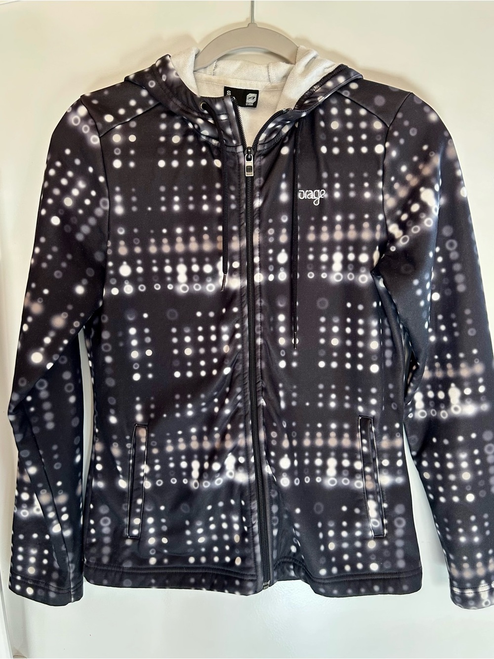 Orage Full Zip Hooded Jacket Sz S